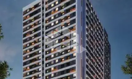 Apartamento de 24m²  1 dormitório com terraço no blooklin