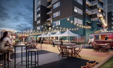 Apartamento novo com 69m² à venda no condomínio altano lago dos patos - guarulhos