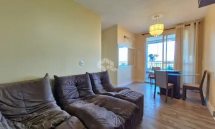 Apartamento Mobiliado  3 dormitorios transformado em 2, 1 Suite, 65,23 m² Privartivo, Bairro Humaita, Porto Alegre