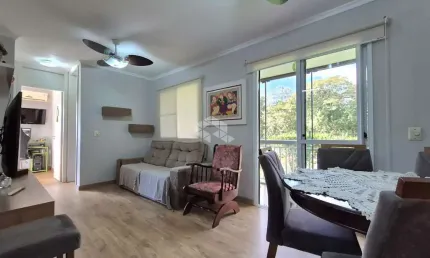Apartamento garden, 2 dormitórios e 2 vagas de garagem, no bairro humaitá, em porto alegre.
