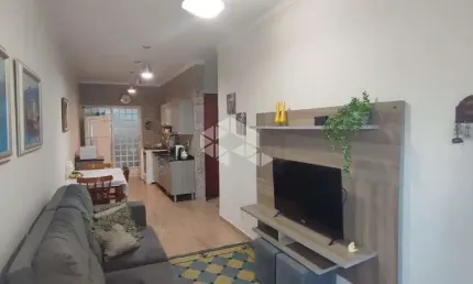 Casa geminada com 2 quartos no bairro bela vista - palhoça/sc