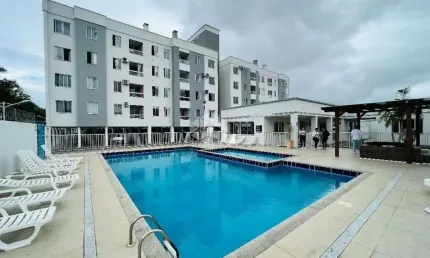 APARTAMENTO SEMI MOBILIADO À VENDA - 2 QUARTOS - BARRA DO ARIRIÚ, PALHOÇA