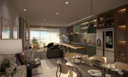 Apartamento com 3 dormitórios, suíte e terraço no bairro PioX