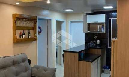Apartamento  2 dormitórios, sala,  cozinha, 1 banheiro, 1 vaga, Canudos, Novo Hamburgo, aceita financiamento e FGTS.