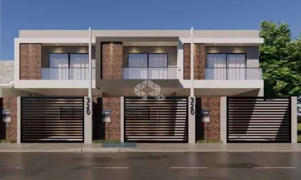 Geminado 1 suíte + 2 quartos/dormitórios no Bairro Tifa Martins em Jaraguá do Sul, SC