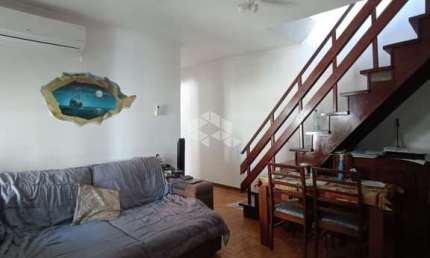 Apartamento cobertura 2 dormitórios e 1 vaga no bairro Santana