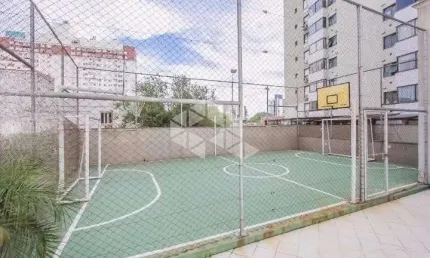 Apartamento 2 dormitórios com churrasqueira e  garagem para venda no Quinta do Porto na Cidade Baixa
