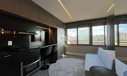 APARTAMENTO 1 DORMITÓRIO EM FRENTE A REDENÇÃO MOBILIADO
