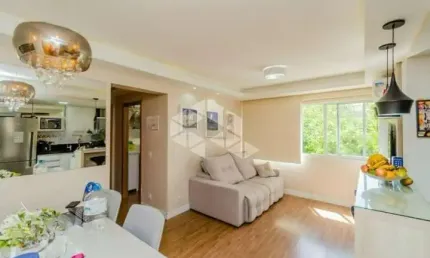 Apartamento a venda com 2 quartos mobiliado, com 59m², bairro Nonoai, Porto Alegre.