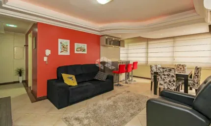 Apartamento à venda com 3 quartos, 1suíte, com churrasqueira, 2 vagas cobertas
