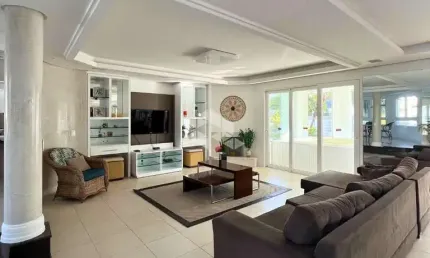 CASA Á VENDA COM 5 SUÍTES E VISTA MAR EM JURERÊ IINTERNACIONAL