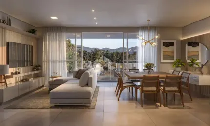 Apartamento com 3 quartos à venda na Rodovia Haroldo Soares Glavan, 2094, Cacupé, Florianópolis