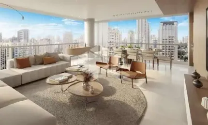 Apartamento com 4 quartos à venda na Avenida Ibirapuera, 2480, Indianópolis, São Paulo