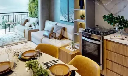 Apartamento á venda 43,95m²  02 dormitórios c/ 01 vaga belém.
