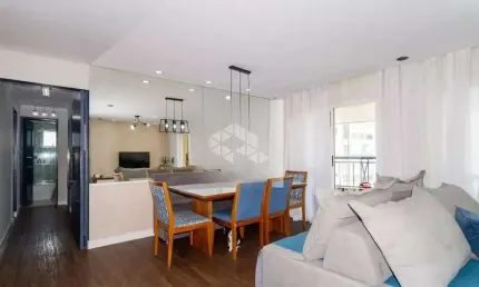 Apartamento á venda 3 Dormitórios, 100m², C/02 Vagas de Garagem