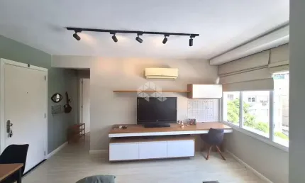 Apartamento de 01 dormitório bairro rio branco com garagem para 02 carros coberta