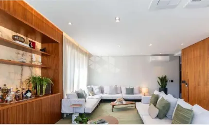 Moema Índios, apartamento para venda próximo ao metrõ com 03 suítes e 04 vagas de garagem