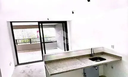 Apartamento 1 dormi, 1 vaga de garagem, localizado no itaim bibi