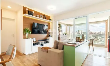 Apartamento à venda na vila olímpia com 110m², 3 quartos (sendo 1 suíte) e 2 vagas de garagem.
