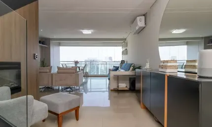 Cobertura mobiliada à venda no brooklin - 154 m², 2 suítes, 3 vagas + depósito privativo
