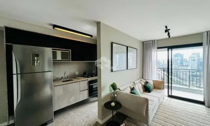 Apartamento decorado à venda no brooklin, com 94m², 3 dormitórios (sendo 1 suíte) e 2 vagas demarcadas.
