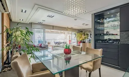 Apartamento á venda alto padrão na vila romana com 206 m², 04 dormitórios, 03 suítes, 03 vagas de garagem!