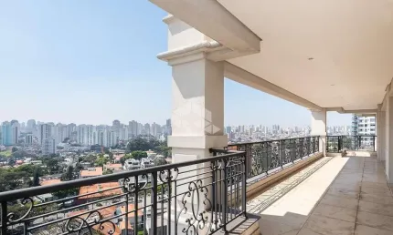 Apartamento com 4 quartos à venda na Avenida Açocê, 562, Indianópolis, São Paulo