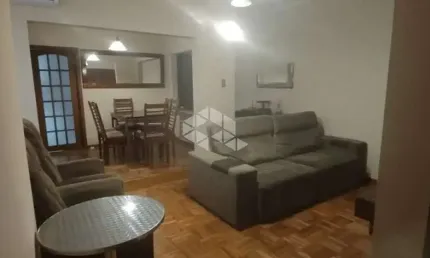 Apartamento de 02 dormitórios , duas garagens, no men. deus