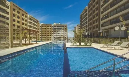 Apartamento 03 dormitórios no condomínio Pedra Bonita, zona Sul de Porto Alegre.