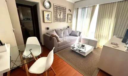 1 dormitório 56m2 área privativa garagem prox Barra Shopping