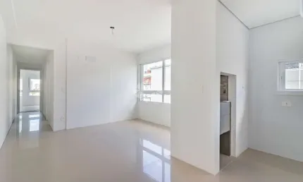 Apartamento dois dormitórios, suíte, garagem, no men. deus