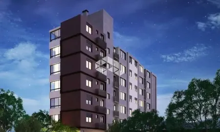Apartamento 01 dormitório ( estúdio ), com garagem e elevador