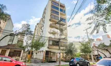Apartamento um dormitório , 42,95m² área privativa, elevador , bairro Menino Deus.