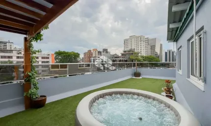 Cobertura com 3 quartos à venda na Avenida Doutor Nilo Peçanha, 1121, Petrópolis, Porto Alegre