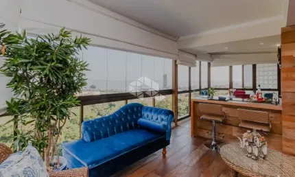 Apartamento no Bairro Cristal com vista para o Guaíba