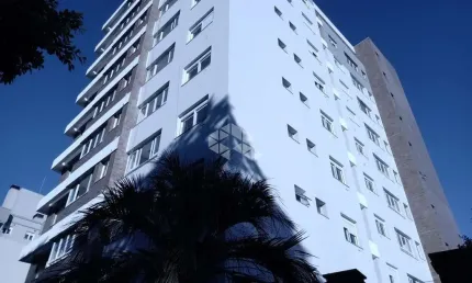 Crédito Real vende Apto 1 dormitório ,com churrasqueira,living amplo 1 vaga de garagem.