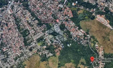 Terreno em condomínio fechado à venda na Rua Fernando Osório, 1095, Teresópolis, Porto Alegre, 1122 m2 por R$ 397.000
