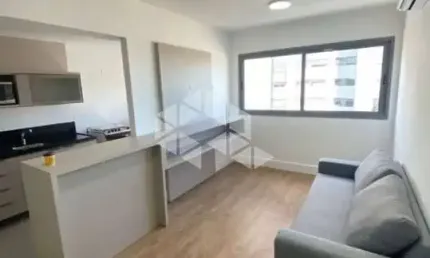 Apartamento com 1 dormitórios, sendo 1 suíte e 1 vaga no bairro Chácara das Pedras