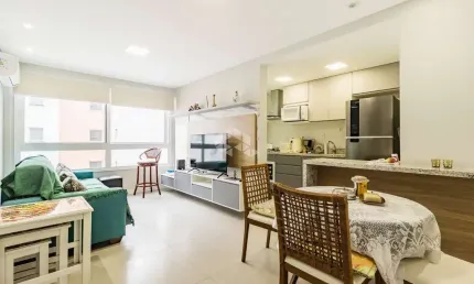 .apartamento 1 dormitório e 1 vaga mobiliado próximo ao iguatemi