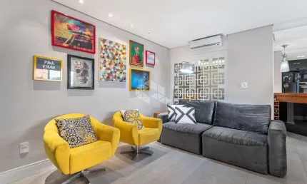 Apartamento 3 dormitórios 1 vaga reformado e mobiliado no bairro Mont Serrat