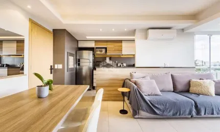 Apartamento com vista privilegiada, 2 dormitórios (1 suíte) e 2 vagas