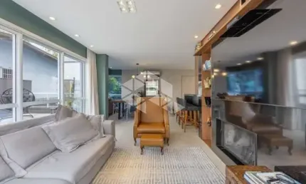 Apartamento garden com 139m² e 3 dormitórios, no bairro menino deus