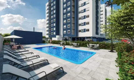 Apartamento 2 dormitórios, 1 banheiro, 1 vaga, no bairro Operário, em Novo Hamburgo, Aceita financiamento e FGTS
