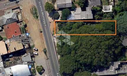 Terreno à venda na Avenida Vicente Monteggia, 1250, Cavalhada, Porto Alegre