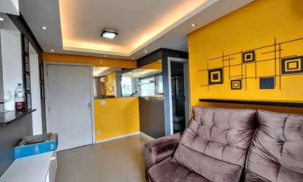 Credito Real Vende apartamento de 2 dorm com suite todo imobiliado com box
