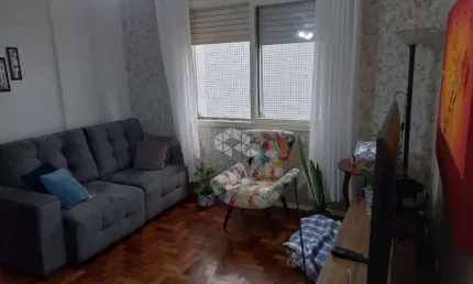 Apartamento com 1 dormitorio  semi mobiliado no Bairro Centro Histórico
