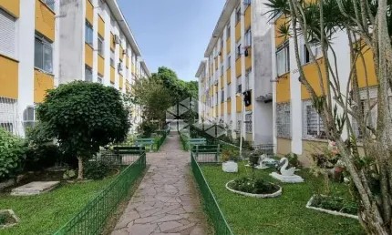 Excelente Apartamento de 1 dormitório térreo com 35m² e vaga rotativa na Vila Nova