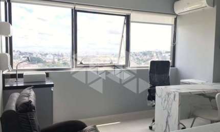 Sala Comercial, Mobiliada, 30 m² Privativos, Bairro Gloria, Porto Alegre