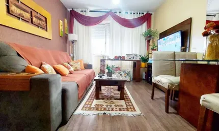 Apartamento 02 dormitórios 01 vaga no bairro cristal