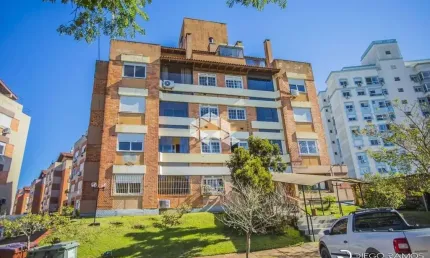 Cobertura à venda, com 2 quartos/dormitórios, 1 vaga/box, no bairro Cavalhada, zona sul de POA/RS.
